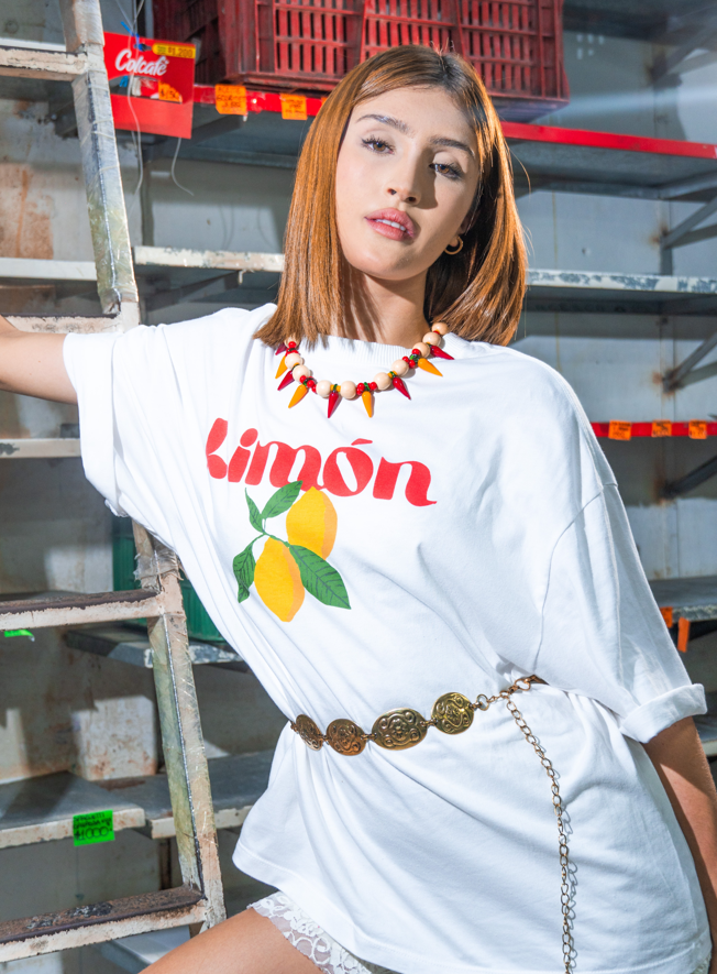 Pieza Limón estilo Boxy Fit