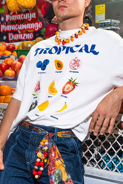 Pieza Tropical estilo Boxy Fit