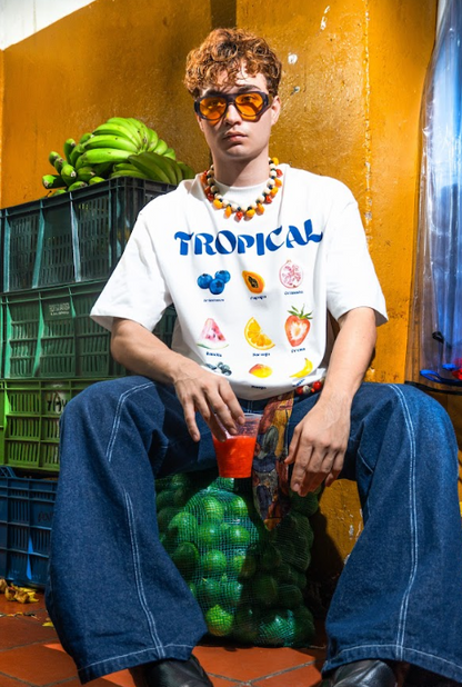 Pieza Tropical estilo Boxy Fit