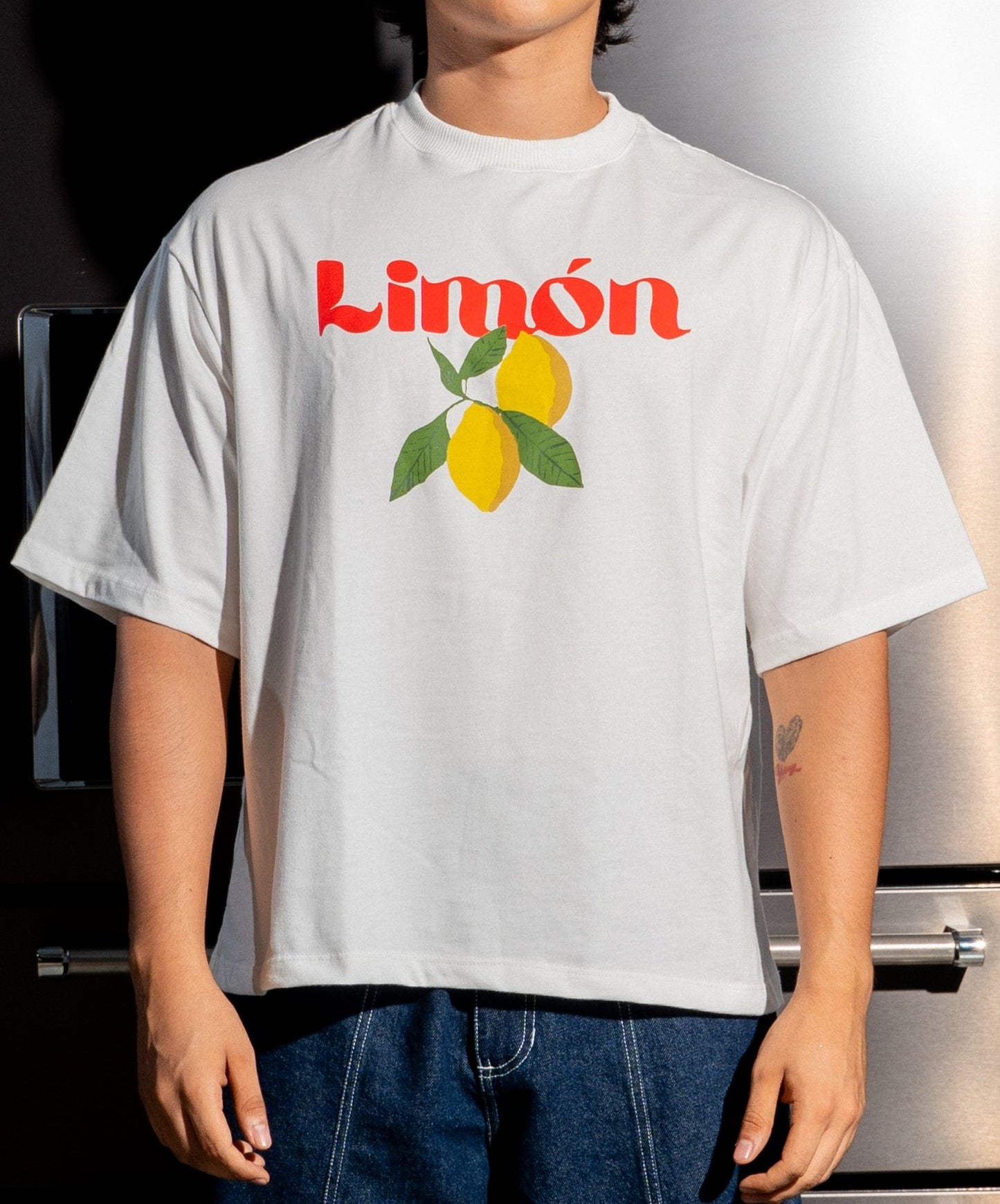 Pieza Limón estilo Boxy Fit