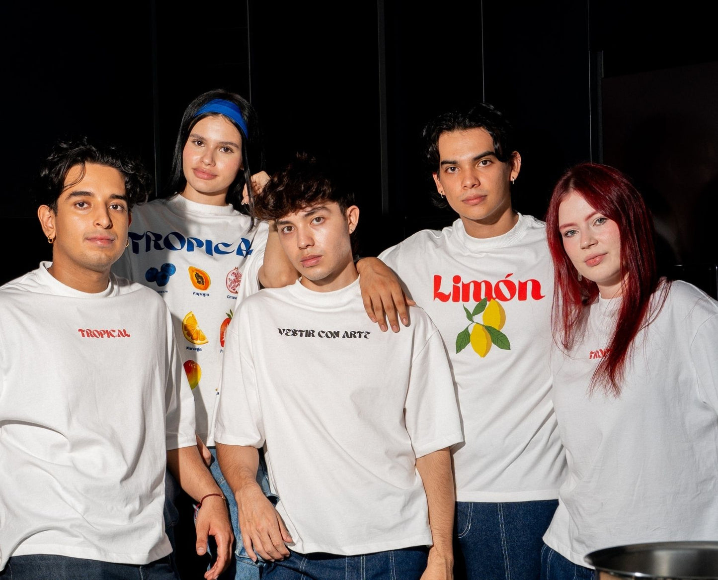 Colección tropical dúo de camisetas