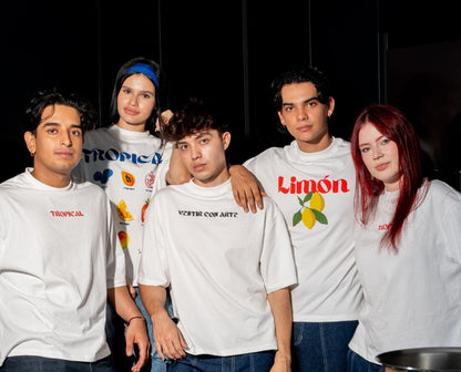 Colección tropical dúo de camisetas